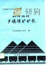 如何当好乡镇煤矿矿长（1995 PDF版）
