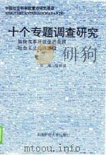 十个专题调查研究  加快改革开放促进我国社会主义经济建设（1994 PDF版）
