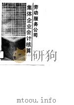 劳动服务公司集体企业会计核算（1990 PDF版）