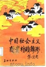 中国社会主义新农村的雏形（1987 PDF版）