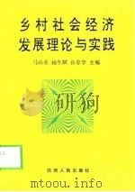 乡村社会经济发展理论与实践（1997 PDF版）