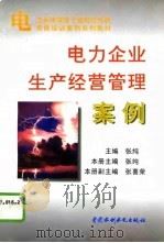 电力企业生产经营管理案例（1996 PDF版）