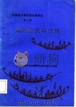 云南省少数民族古籍译丛  第9辑  孟连宣抚司法规  汉文、傣文对照  汉文（1986 PDF版）