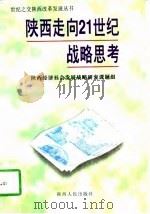 陕西走向21世纪战略思考（1996 PDF版）