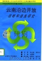 云南沿边开放 战略和措施研究 1996 PDF电子版封面 7810256289 汤国辉主编
