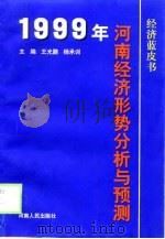 1999年河南经济形势分析与预测（1998 PDF版）