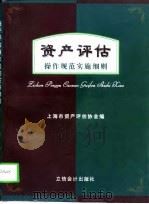 资产评估操作规范实施细则（1998 PDF版）