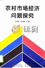 农村市场经济问题探究（1994 PDF版）