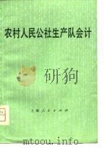 农村人民公社生产大队会计（1979 PDF版）