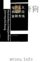 社会主义初级阶段金融市场（1989 PDF版）