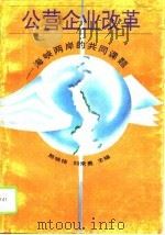 公营企业改革  海峡两岸的共同课题（1995 PDF版）