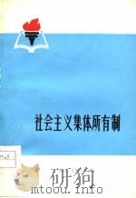 社会主义集体所有制（1976 PDF版）