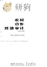 农村合作经济审计（1989 PDF版）