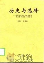 历史与选择 陕西农村经济社会发展中的主要问题及对策研究 1999 PDF电子版封面 7224049778 张建功主编