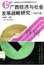 广西经济与社会发展战略研究  1991年（1995 PDF版）