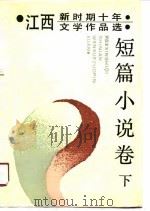 江西新时期十年文学作品选   短篇小说卷  上（1990 PDF版）