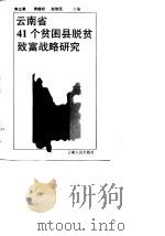 云南省41个贫困县脱贫致富战略研究（1990 PDF版）