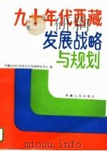 九十年代西藏发展战略与规划（1992 PDF版）