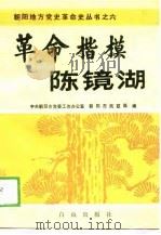 革命楷模陈镜湖 1989 PDF电子版封面 7805660417 董济民,秦奎一编