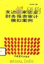 发达国家企业财务报表审计模拟案例（1993 PDF版）