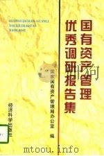 国有资产管理优秀调研报告集（1997 PDF版）