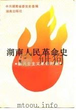 湖南人民革命史  新民主主义革命时期（1991 PDF版）