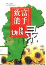 致富能手访谈录（1998 PDF版）