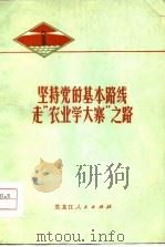 坚持党的基本路线 走“农业学大寨”之路 纪念毛主席号召“农业学大寨”十周年 1975 PDF电子版封面 中共松花江地委《走大寨路》编写组编