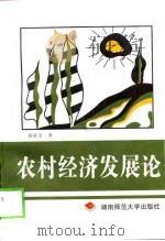 农村经济发展论（1999 PDF版）