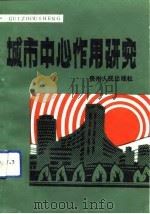 城市中心作用研究（1992 PDF版）