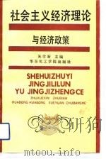 社会主义经济理论与经济政策（1991 PDF版）