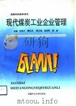 现代煤炭工业企业管理 1992 PDF电子版封面 7810216147 巩维才,霍世昌主编
