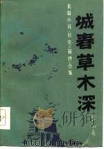 长篇小说《贝壳》《面纱》合集  城春草木深（1984 PDF版）