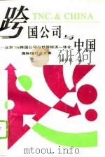跨国公司与中国 北京'94跨国公司与世界经济一体化国际研讨会文集 1995 PDF电子版封面 7810007432 储祥银编