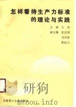 怎样看待生产力标准的理论与实践（1991 PDF版）