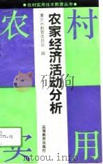 农家经济活动分析（1994 PDF版）