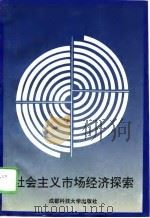 社会主义市场经济探索（1993 PDF版）
