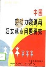 中国劳动力资源与妇女就业问题研究 1995 PDF电子版封面 7801100336 李慧京,吴国兰主编