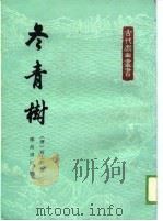 冬青树（1988 PDF版）