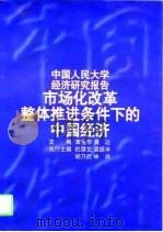市场化改革整体推进条件下的中国经济  中国人民大学经济研究报告（1995 PDF版）