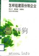 怎样组建股份制企业（1992 PDF版）