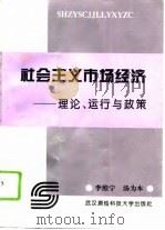 社会主义市场经济  理论、运行与政策（1995 PDF版）