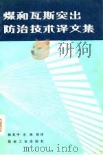 煤和瓦斯突出防治技术译文集（1981 PDF版）