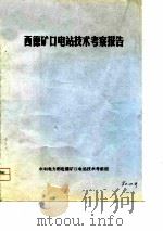 西德矿口电站技术考察报告（ PDF版）