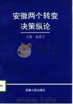 安徽两个转变决策纵论（1997 PDF版）