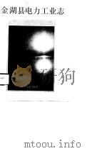 金湖县电力工业志（1991 PDF版）