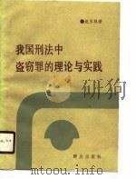 我国刑法中盗窃罪的理论与实践（1989 PDF版）