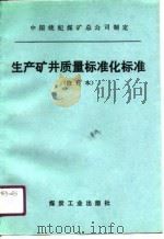 生产矿井质量标准化标准（1991 PDF版）