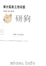 审计实务工作问答（1987 PDF版）