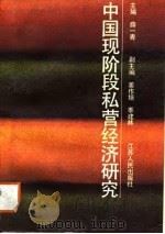 中国现阶段私营经济研究（1988 PDF版）